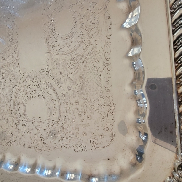 F.B. Rogers - Large Footed Platter - Picture 4 of 8